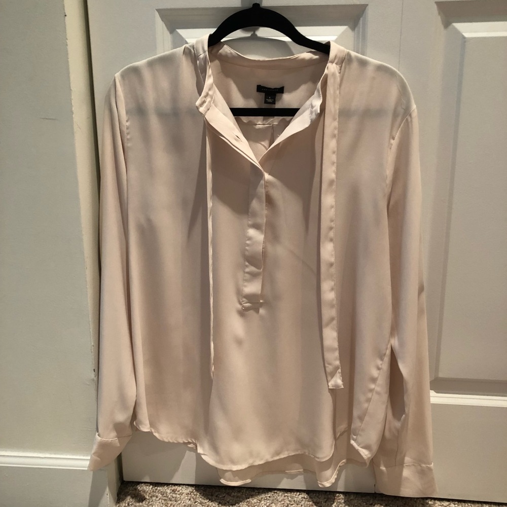 Ann Taylor Cream Blouse